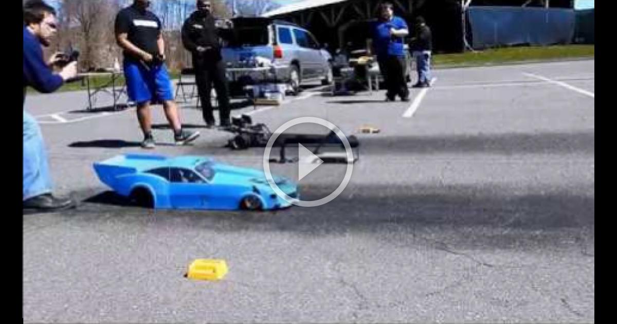 rc car going 200 mph